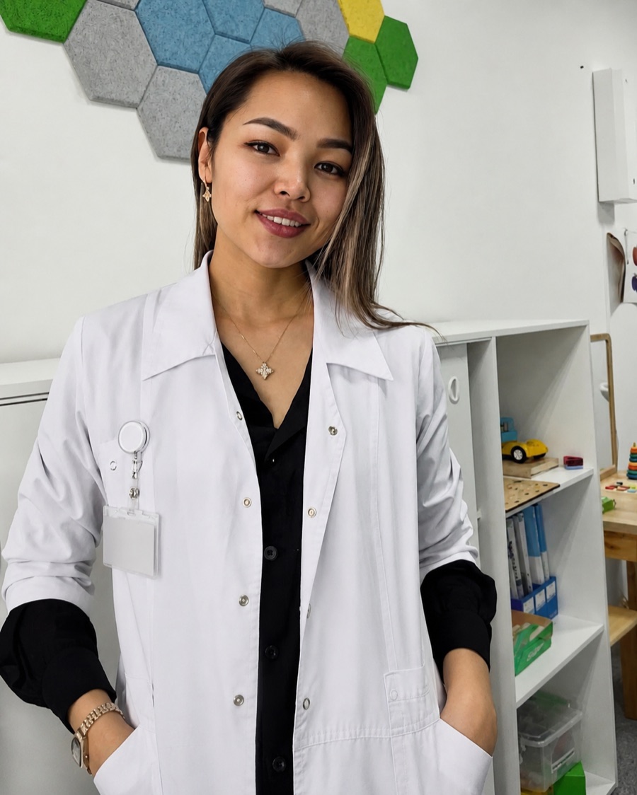 Doctor Aidana passed Prometric on her first attempt